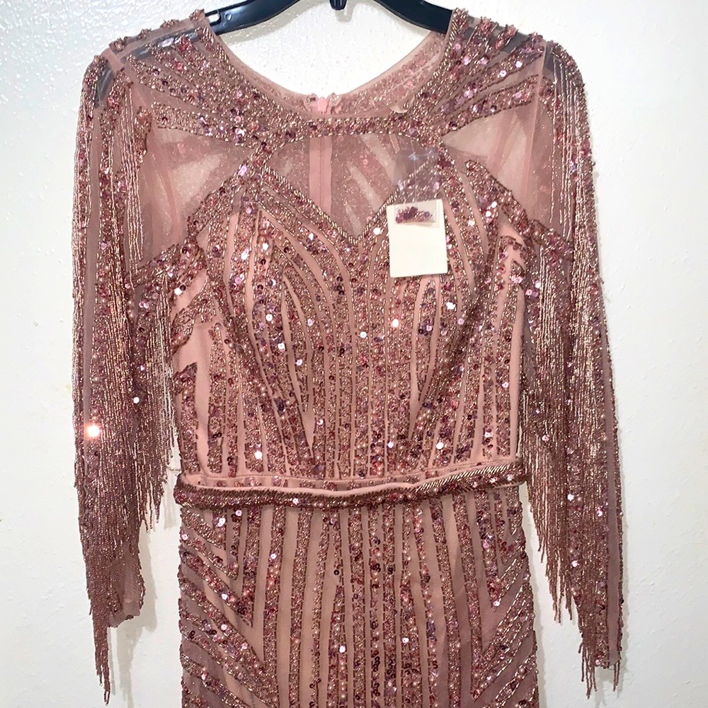 Sparkly Hot Fix Boned Layered Mini Ball Gown Prom Dress in Lilac main image 0